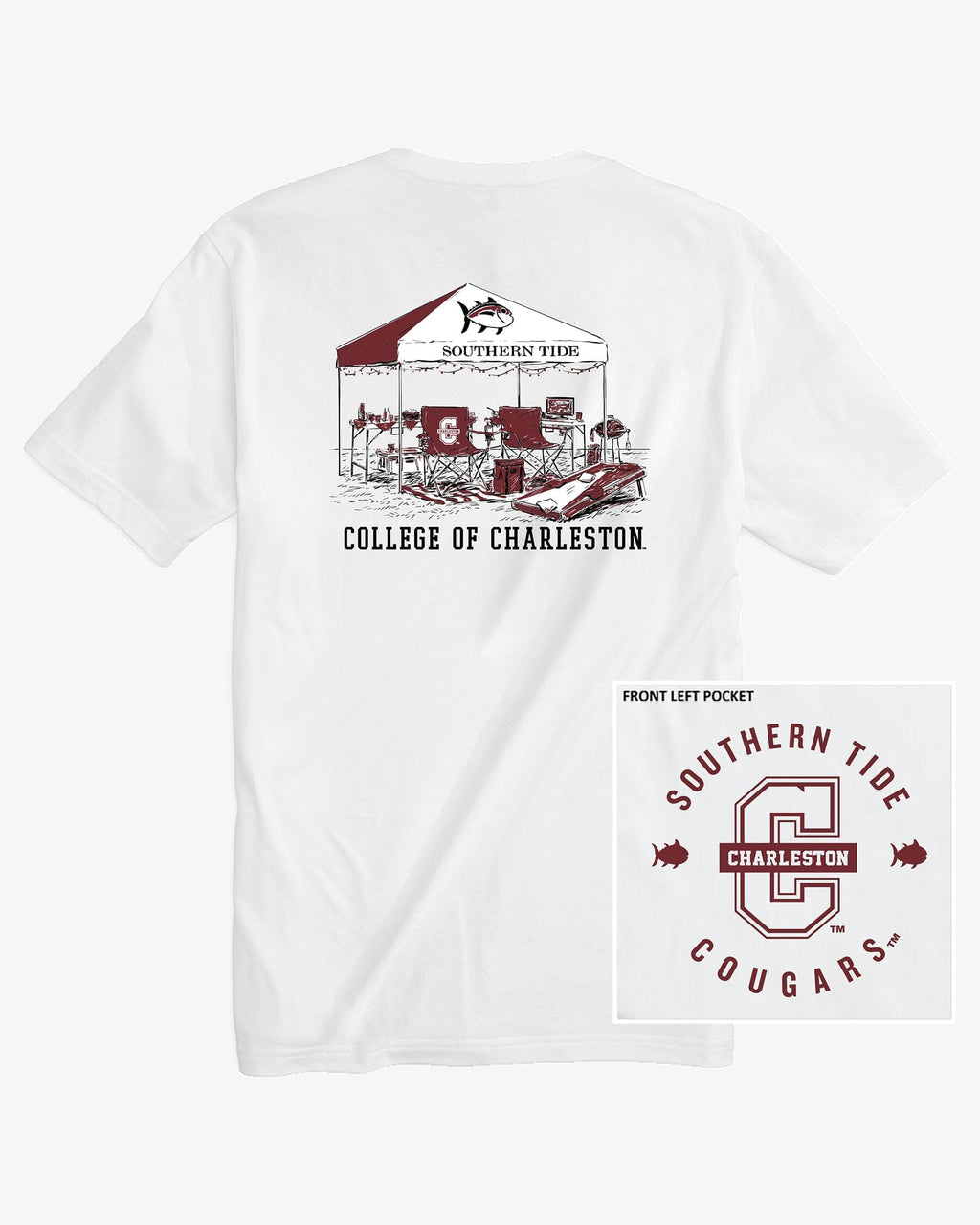College of Charleston Tailgate Time T-Shirt